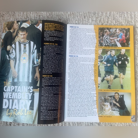 NewCastle United - Black & White Official Magazine - Picture 6 of 8